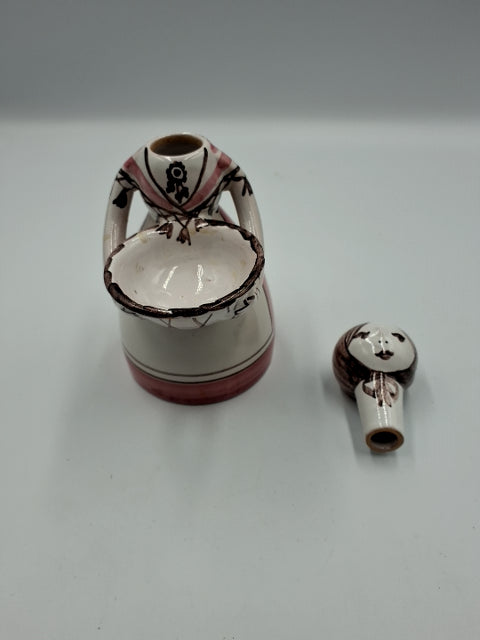 Lars Syberg " Dame med fad" salt/peber sæt